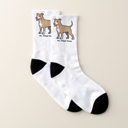 American Pitbull Terrier Socks