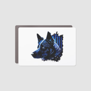 American Police Flag K9 Unit Patriotic Dog Lover Car Magnet