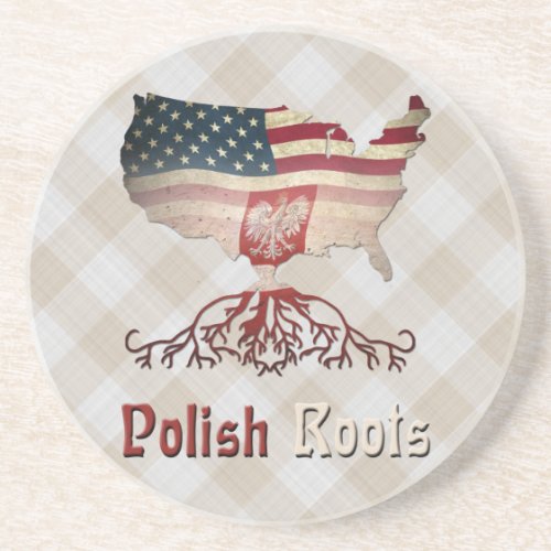 American Polish Roots Coaster
