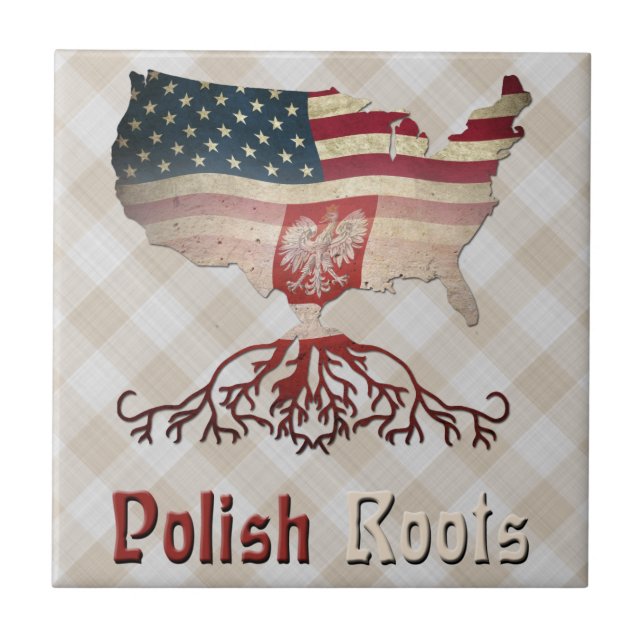 American Polish Roots Tile (Front)