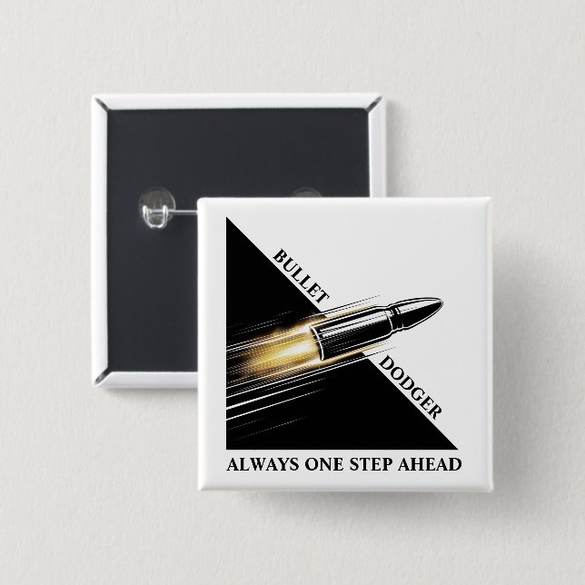 American Political Election Button (Front & Back)