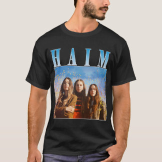 American Pop Rock Band Including 3 Branches Haim H T-Shirt