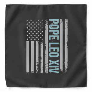 American Pope Leo Catholic Church Christian Faith Bandana