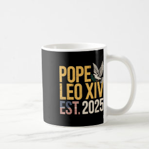 American Pope Leo Catholic Church Christian Faith Coffee Mug