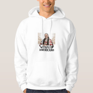American Pope Leo Catholic Church Christian Faith Hoodie