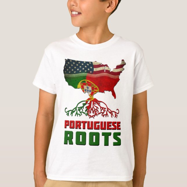 American Portuguese Roots T-Shirt (Front)