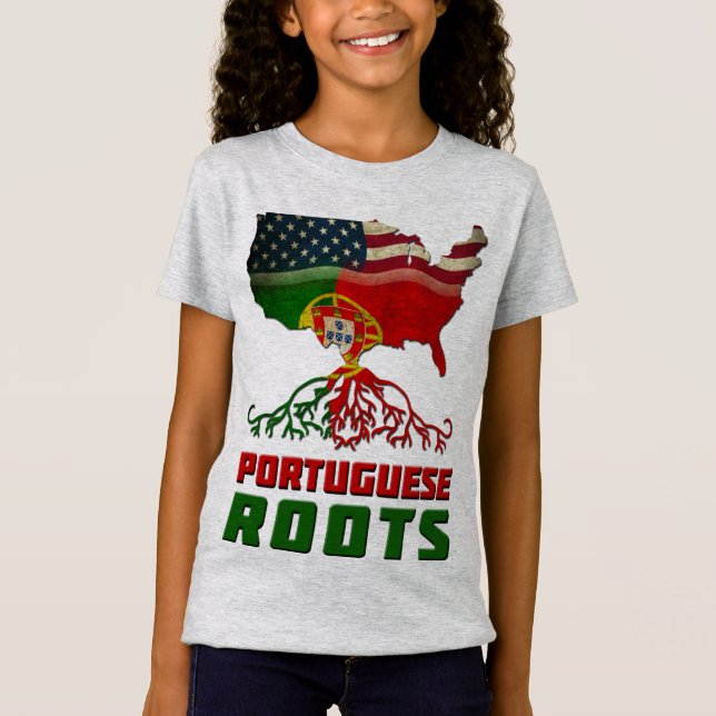 American Portuguese Roots Tee (Front)