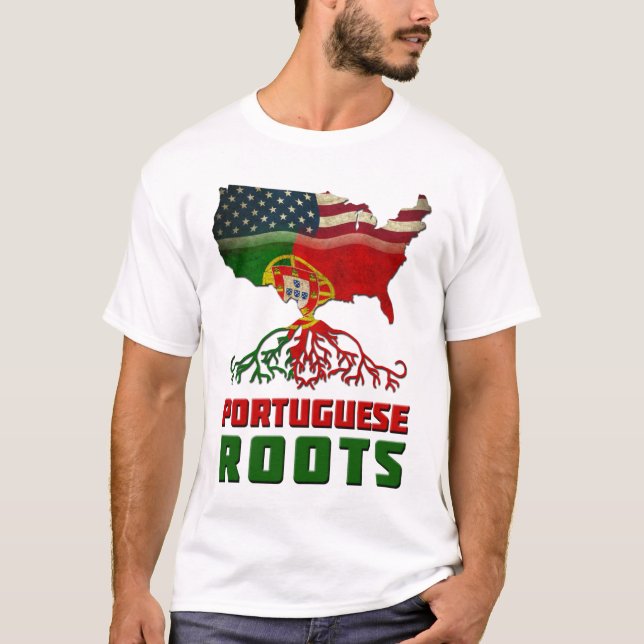 American Portuguese Roots Tee (Front)