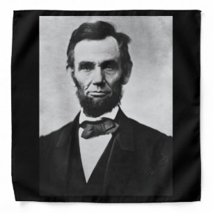 American President Abraham Lincoln, Civil War  Bandana