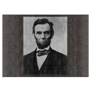 American President Abraham Lincoln, Civil War  Cutting Board