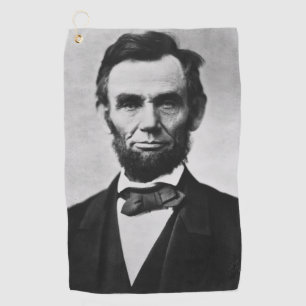 American President Abraham Lincoln, Civil War  Golf Towel