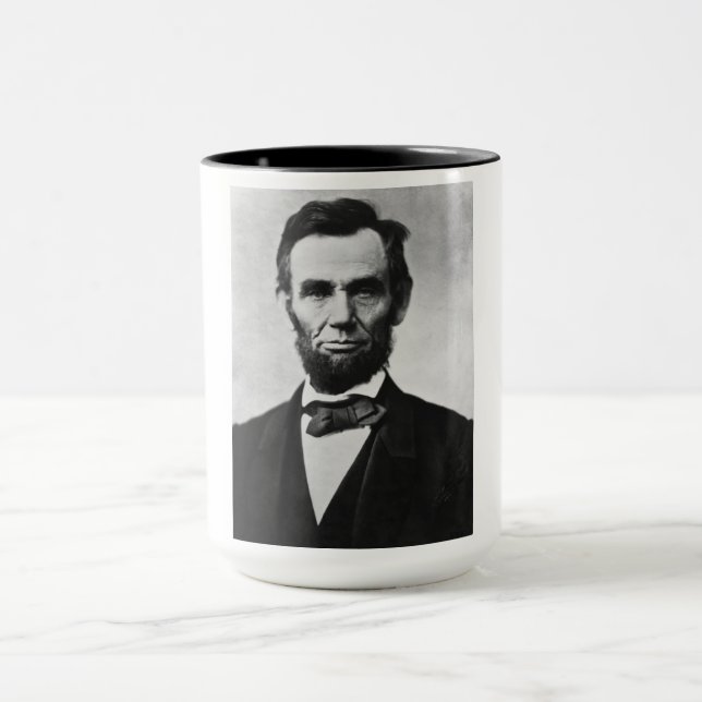 American President Abraham Lincoln, Civil War  Mug (Center)
