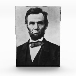 American President Abraham Lincoln, Civil War  Photo Block