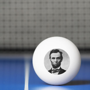 American President Abraham Lincoln, Civil War  Ping Pong Ball
