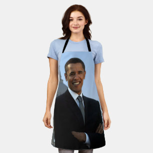 American President Barack Obama as US Senator Apron