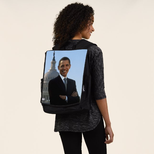 American President Barack Obama as US Senator  Backpack (Worn)