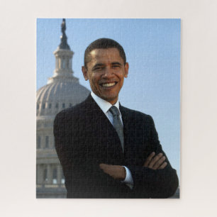 American President Barack Obama as US Senator  Jigsaw Puzzle
