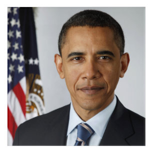 American President Barack Obama at White House Acrylic Print