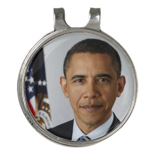 American President Barack Obama at White House Golf Hat Clip