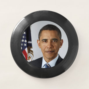 American President Barack Obama at White House  Wham-O Frisbee