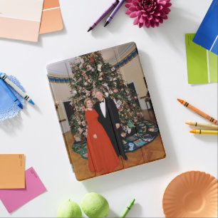 American President Bill Clinton Christmas Card  iPad Smart Cover