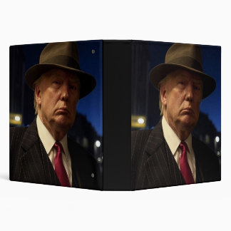 American President Donald Trump Godfather 3 Ring Binder