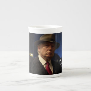 American President Donald Trump Godfather Bone China Mug