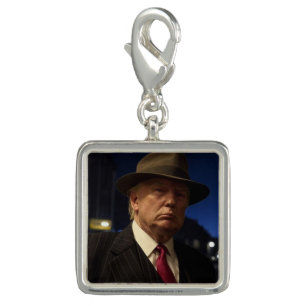 American President Donald Trump Godfather Charm