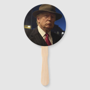 American President Donald Trump Godfather Hand Fan