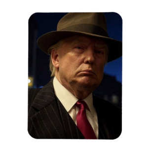 American President Donald Trump Godfather Magnet