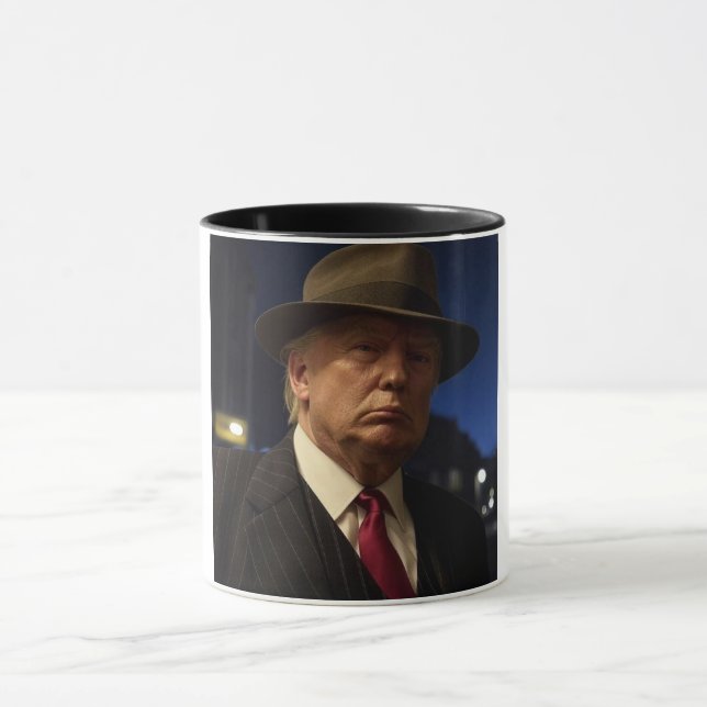American President Donald Trump Godfather Mug (Center)