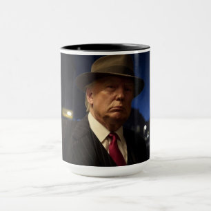 American President Donald Trump Godfather Mug