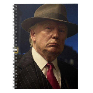 American President Donald Trump Godfather Notebook