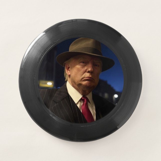 American President Donald Trump Godfather Wham-O Frisbee (Front)