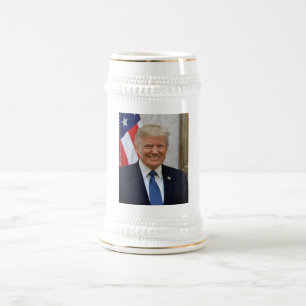 American President Donald Trump White House Beer Stein