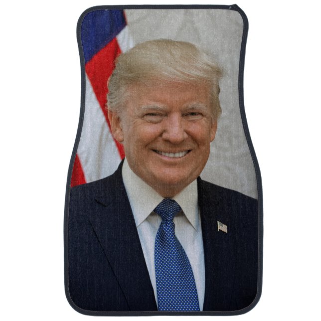 American President Donald Trump White House Car Floor Mat (Front)