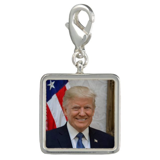 American President Donald Trump White House Charm (Front)