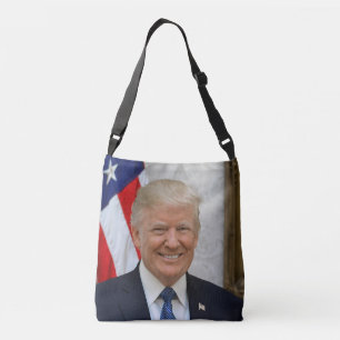 American President Donald Trump White House Crossbody Bag