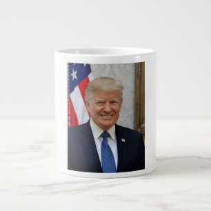 American President Donald Trump White House Giant Coffee Mug