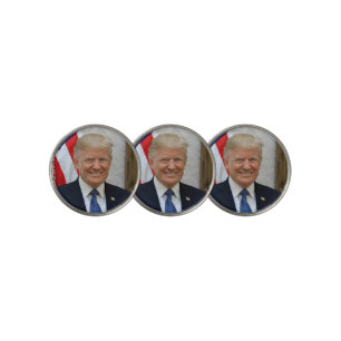American President Donald Trump White House Golf Ball Marker