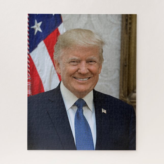 American President Donald Trump White House Jigsaw Puzzle (Vertical)