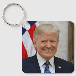 American President Donald Trump White House Keychain