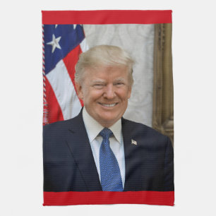 American President Donald Trump White House Kitchen Towel