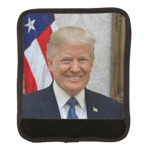 American President Donald Trump White House Luggage Handle Wrap