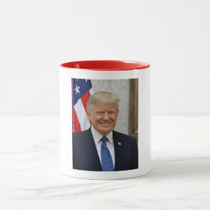 American President Donald Trump White House Mug