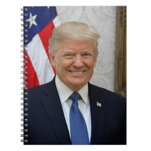 American President Donald Trump White House Notebook