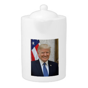 American President Donald Trump White House Teapot