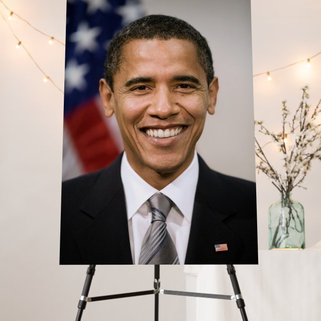 American President Elect Barack Obama  Foam Board (In Situ (Stand))