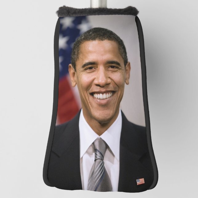 American President Elect Barack Obama  Golf Head Cover (Rotate 90)