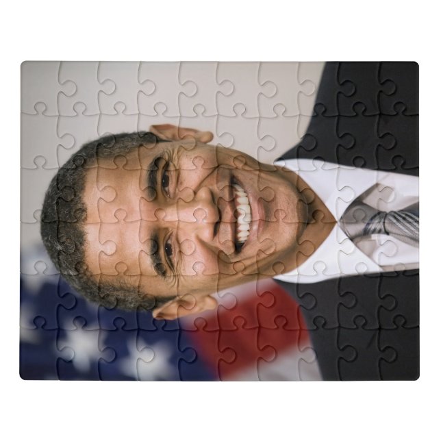 American President Elect Barack Obama  Jigsaw Puzzle (Puzzle Horizontal)